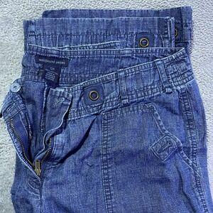 Westbound Petites Women's‎ 12P Denim Capri Pants Blue Cotton Blend Everyday